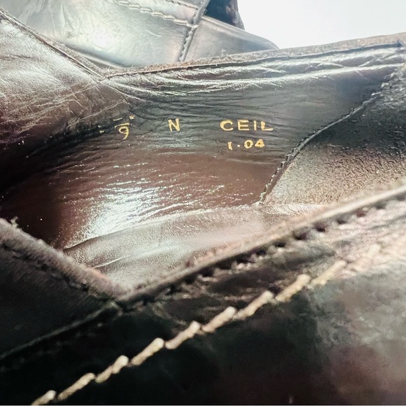 Donald J Pliner Leather peeptoe heals - Picture 8 of 9